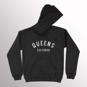 Queens Cultured Black Pullover Hoodie