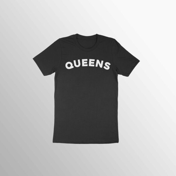 Queens Minimalist T-Shit Black